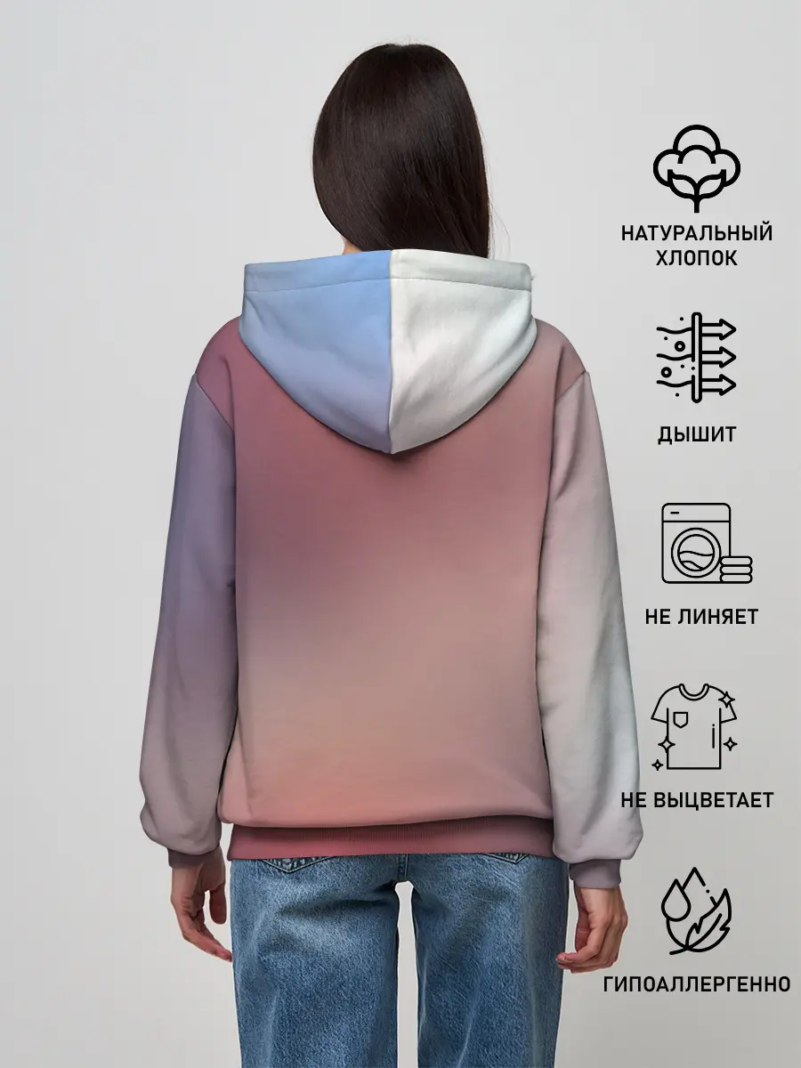 Женское худи / Konosuba в шляпе