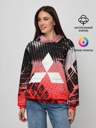 Женское худи / Mitsubishi sport auto motors