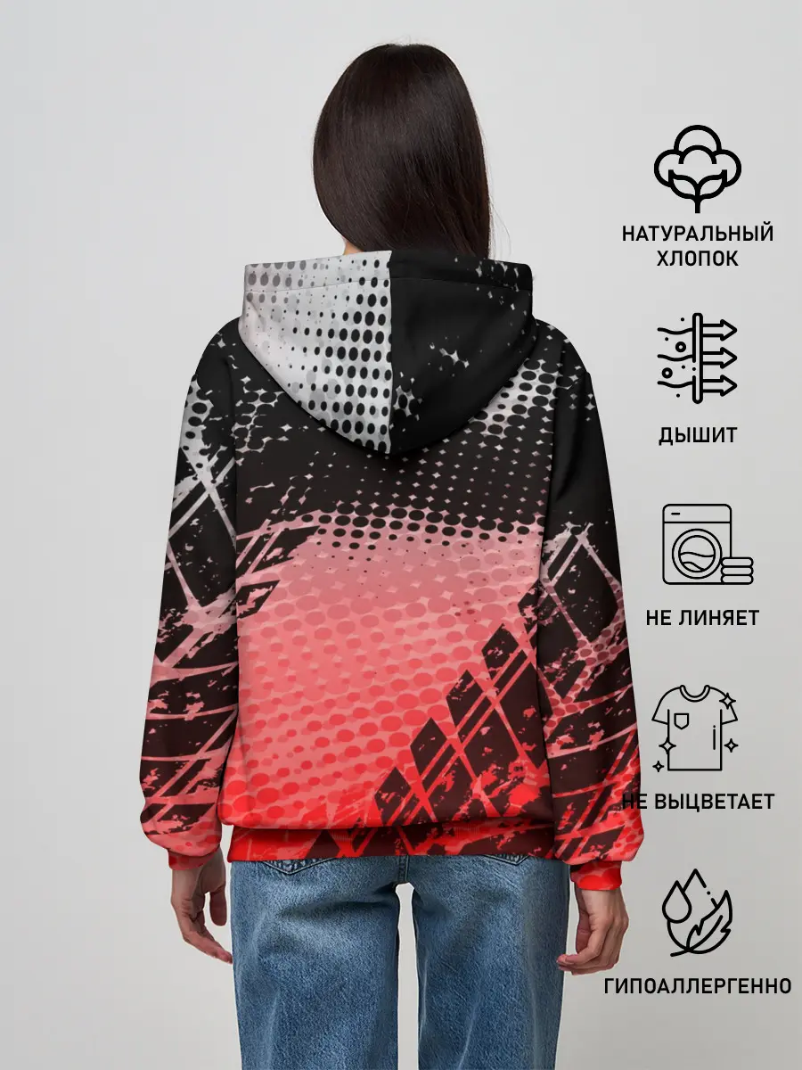 Женское худи / Audi sport auto motors