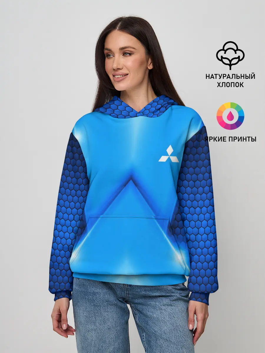 Женское худи / Mitsubishi car sport SKY