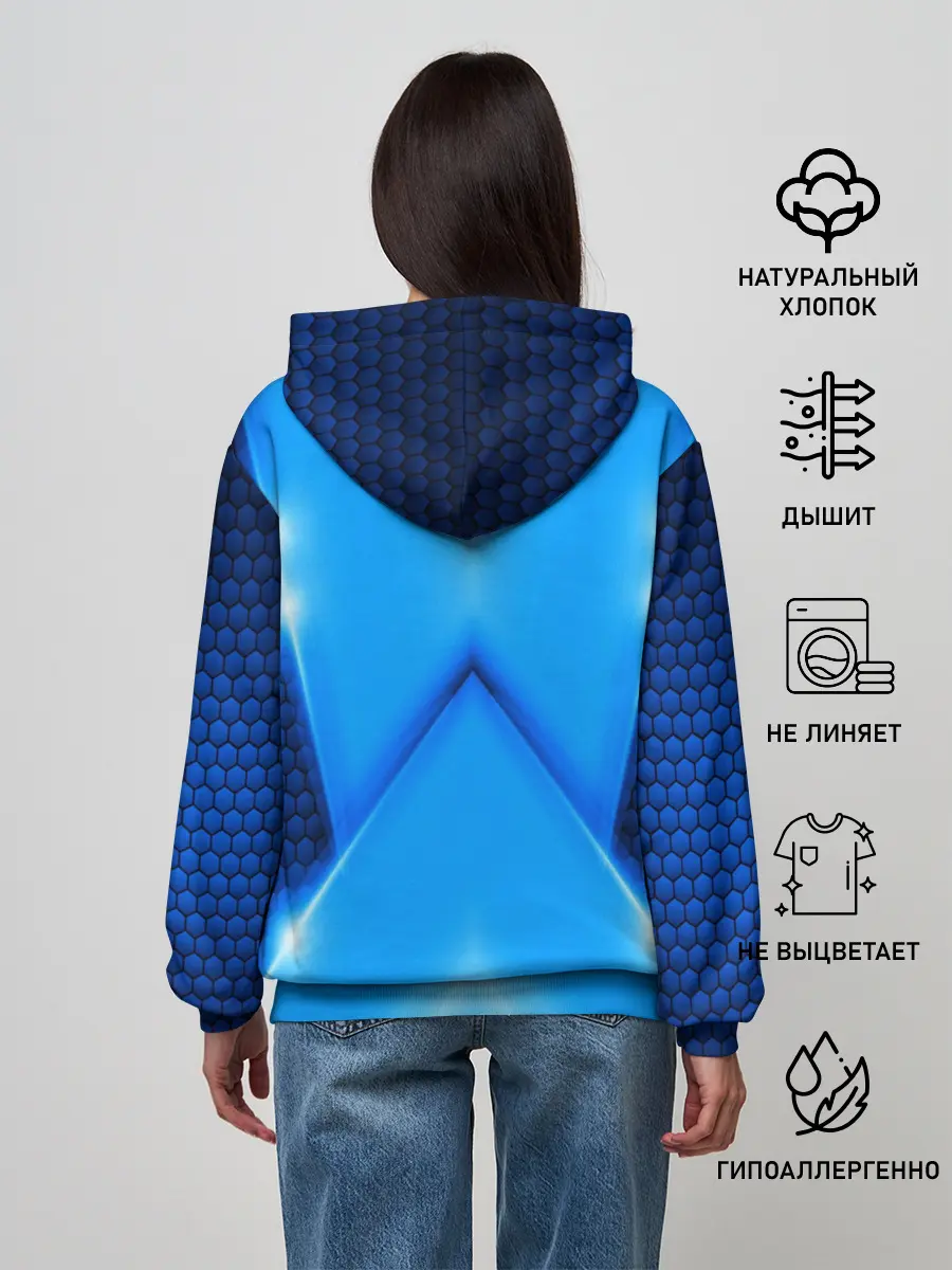 Женское худи / Mercedes car sport SKY