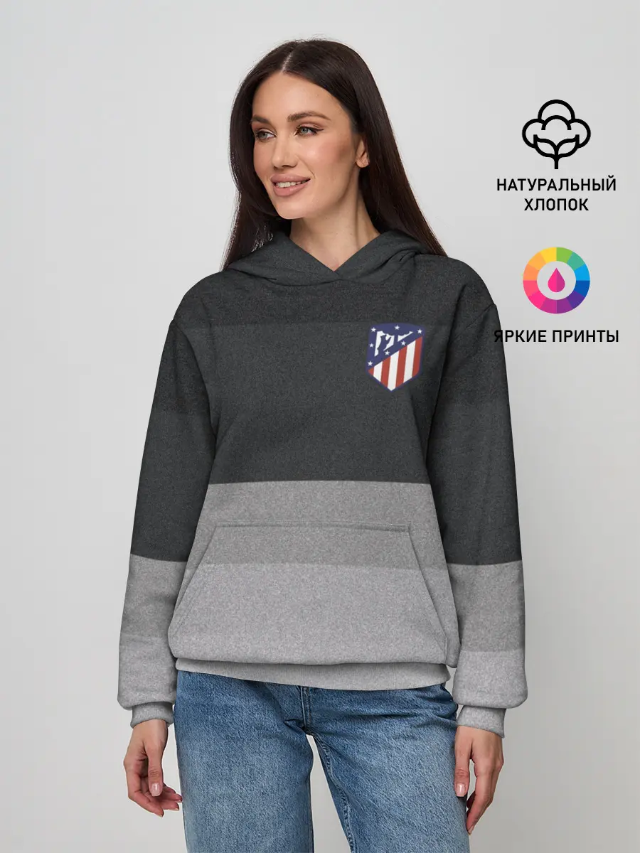 Женское худи / Атлетико Мадрид