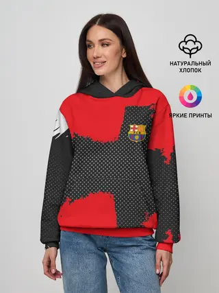 Женское худи / BARCELONA SPORT RED