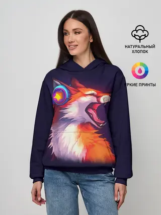 Женское худи / Лиса