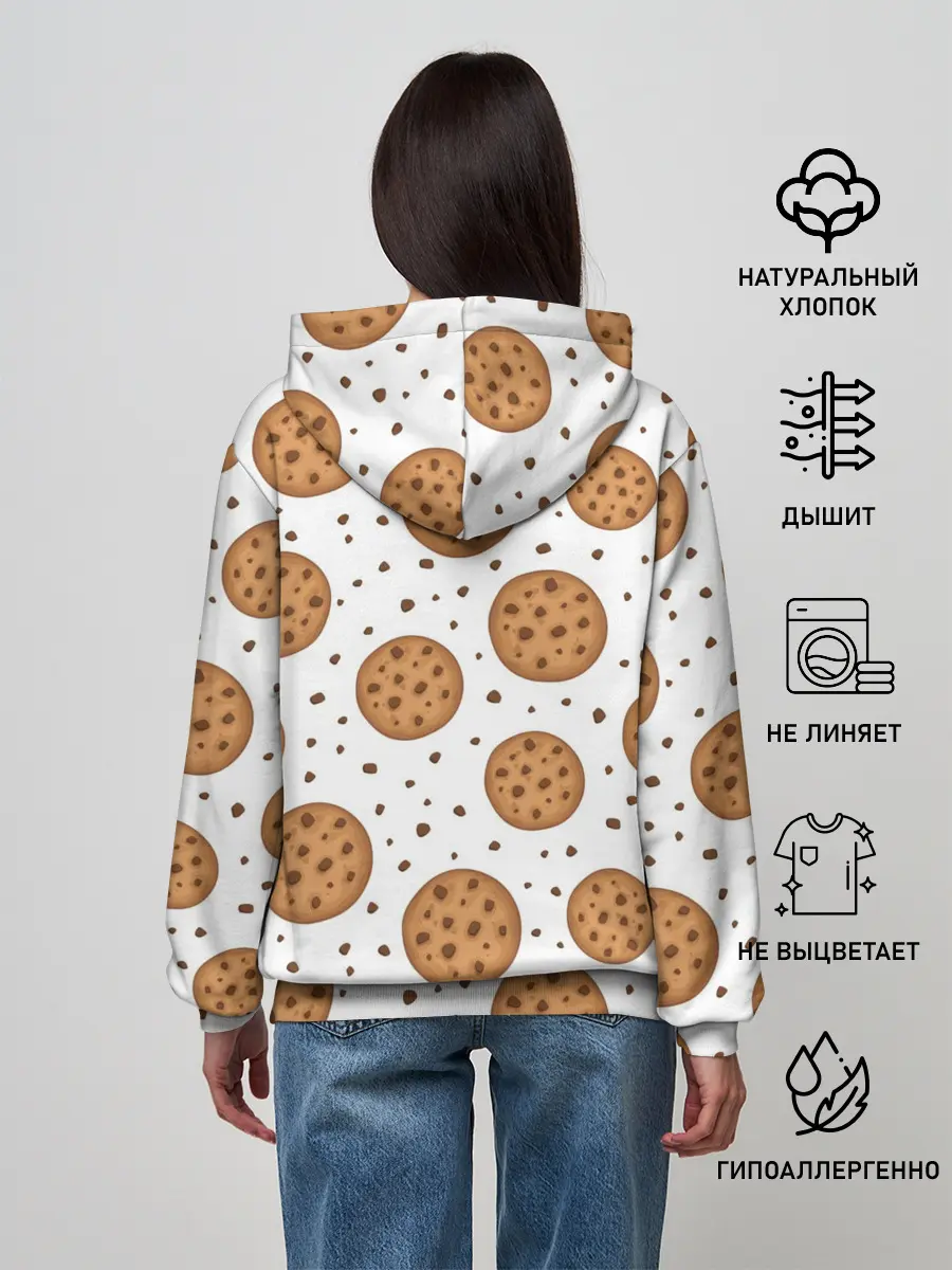 Женское худи / Cookie monster