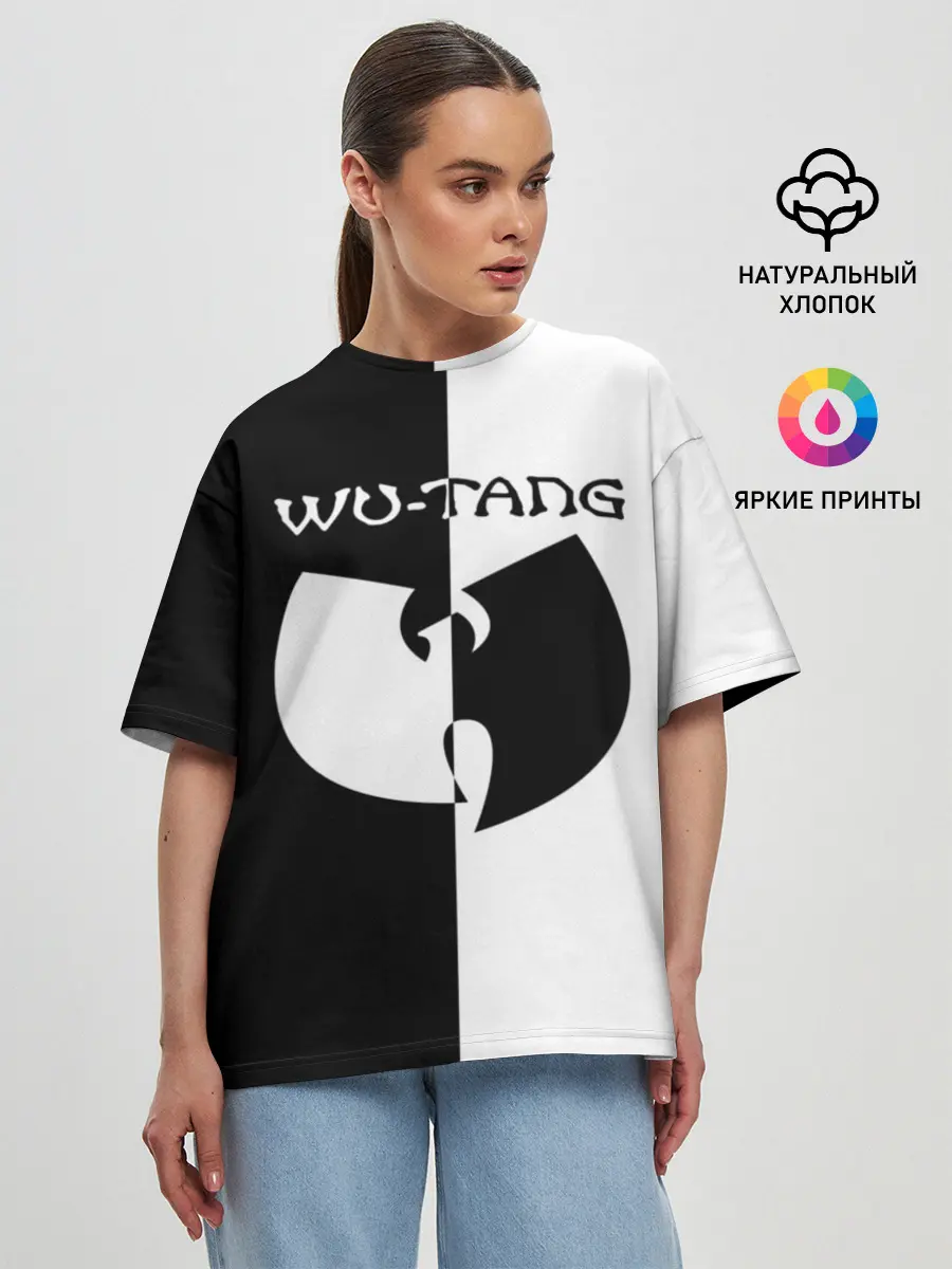 Женская футболка оверсайз / Wu-Tang Clan