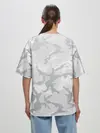 Женская футболка оверсайз / Lite Camouflage Lines