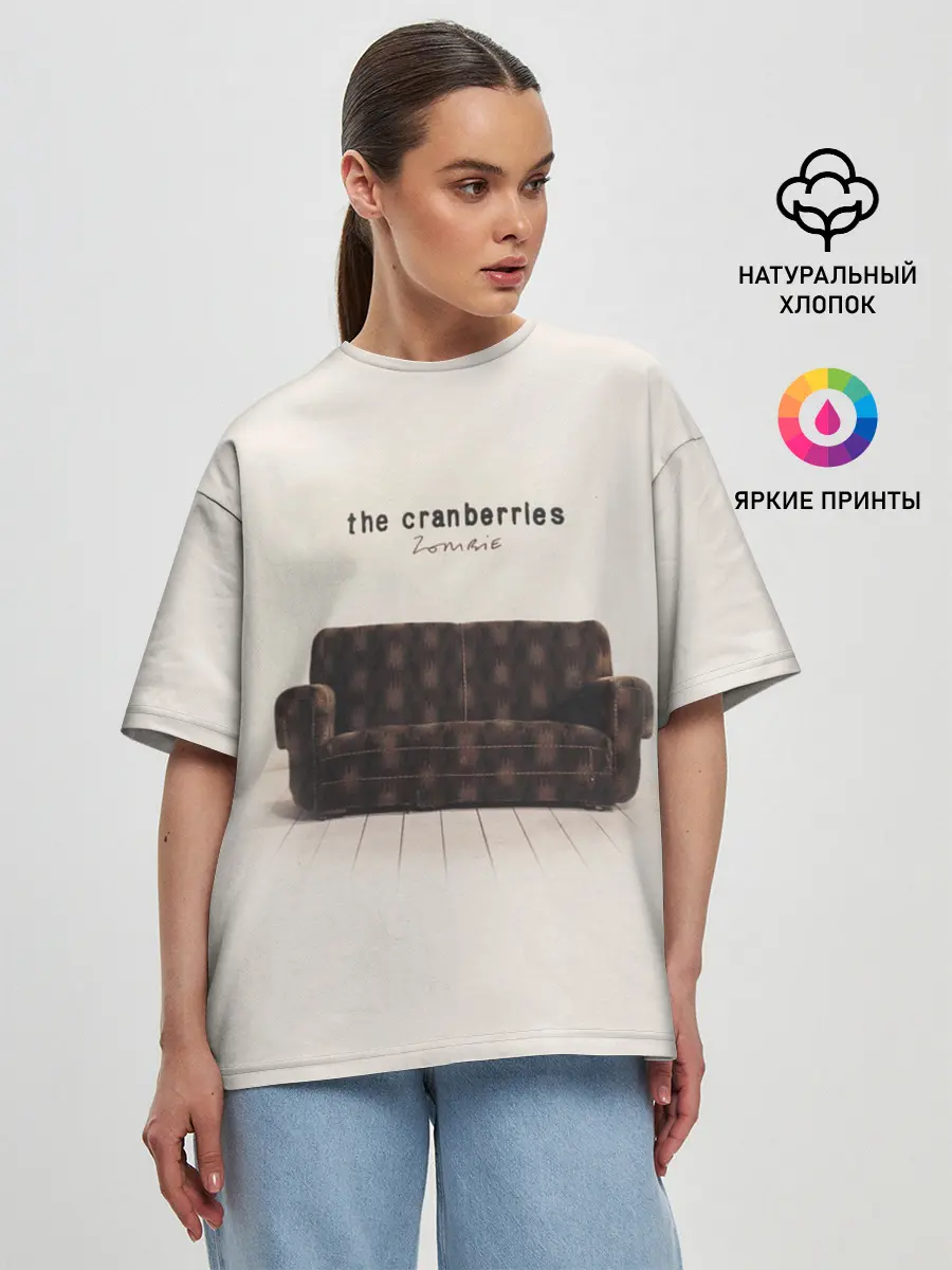 Женская футболка оверсайз / The Cranberries