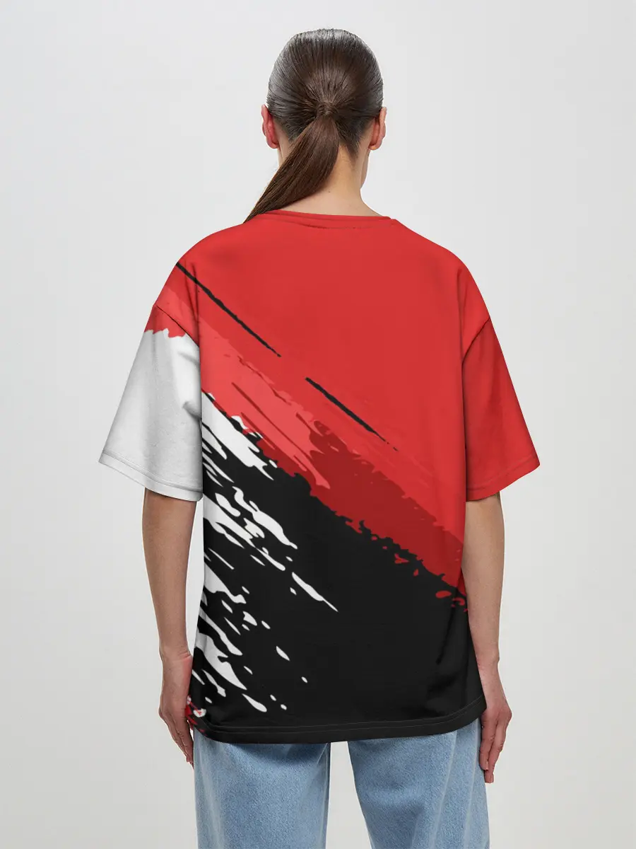 Женская футболка оверсайз / Arsenal 2018 Original