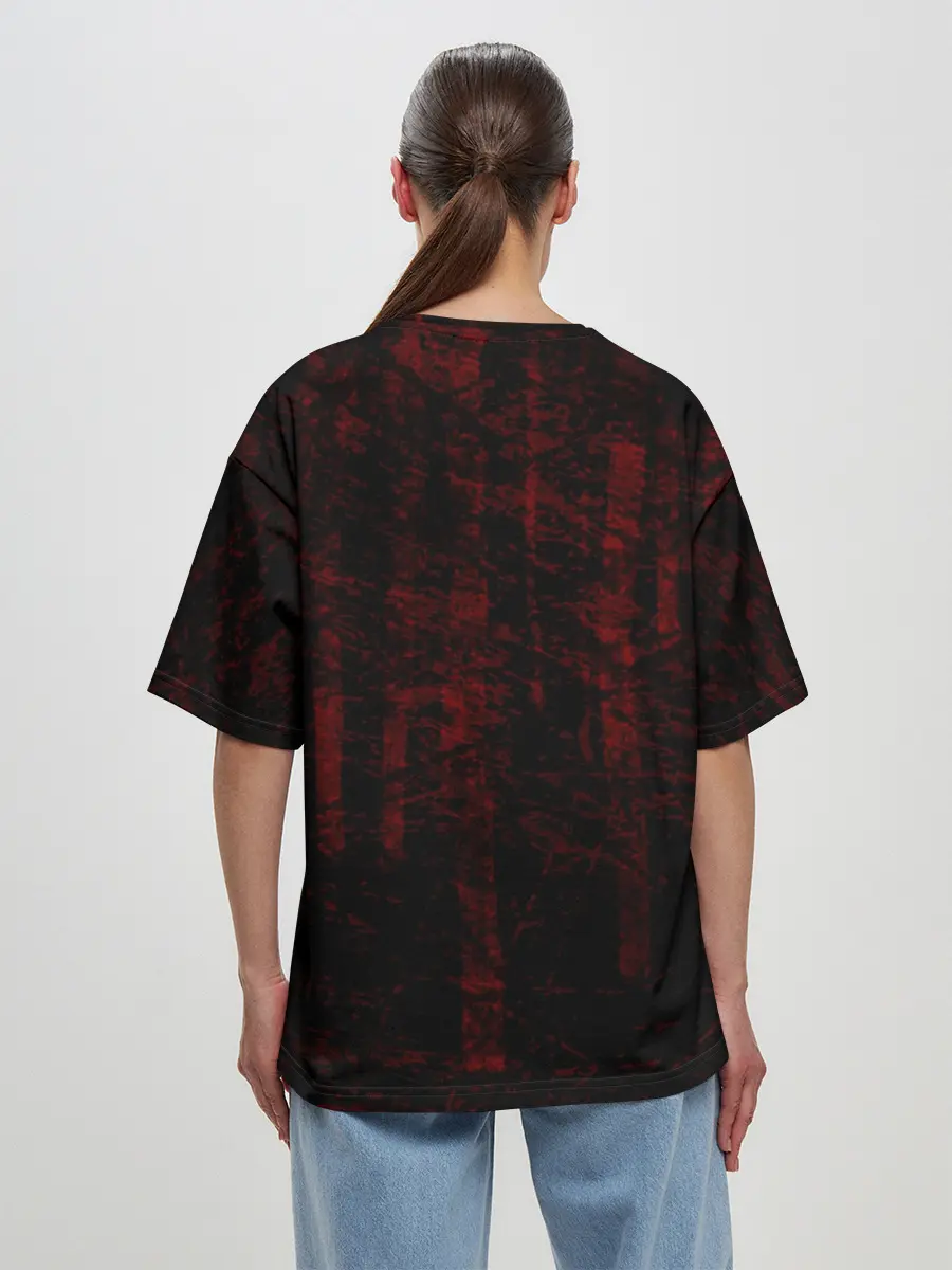 Женская футболка оверсайз / cs:go - Howling dawn