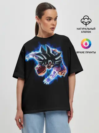 Женская футболка оверсайз / Hero Dragon Ball
