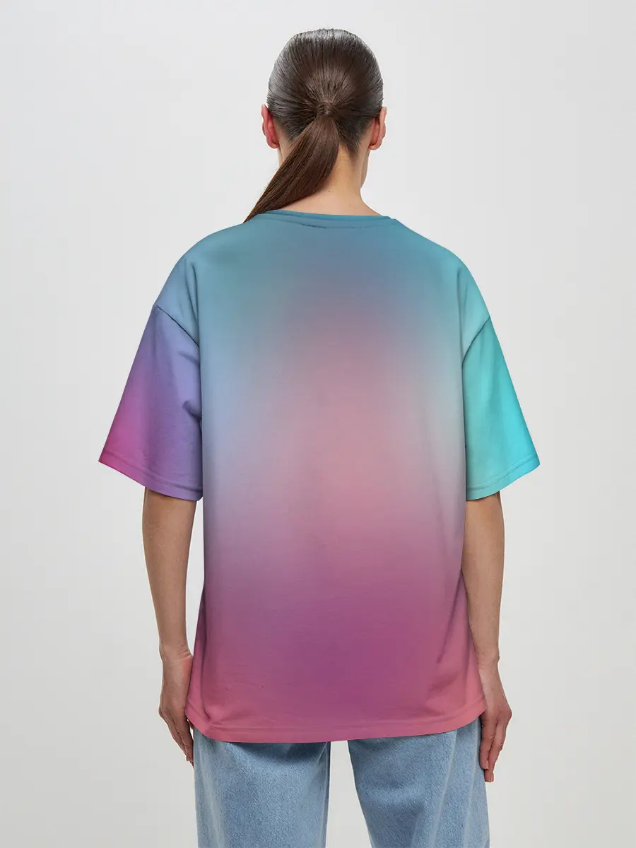 Женская футболка оверсайз / Гоку