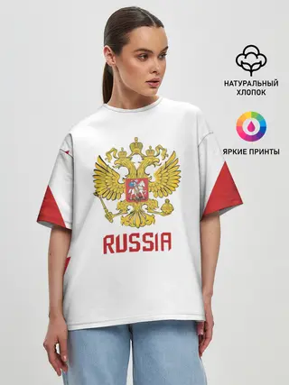 Женская футболка оверсайз / Kovalchuk Olympic 2018 #2