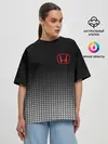 Женская футболка оверсайз / HONDA SPORT