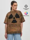 Женская футболка оверсайз / STALKER