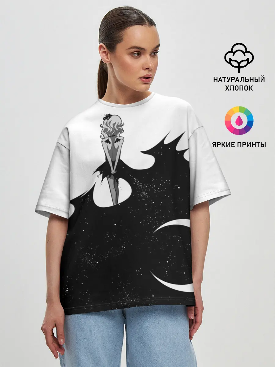 Женская футболка оверсайз / Touhou