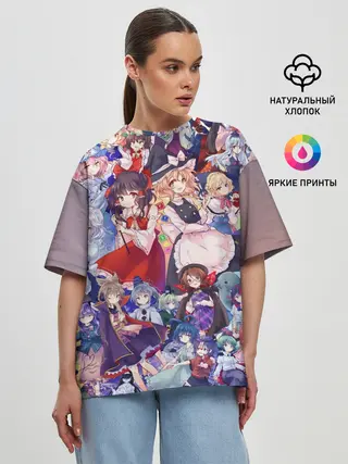 Женская футболка оверсайз / Touhou
