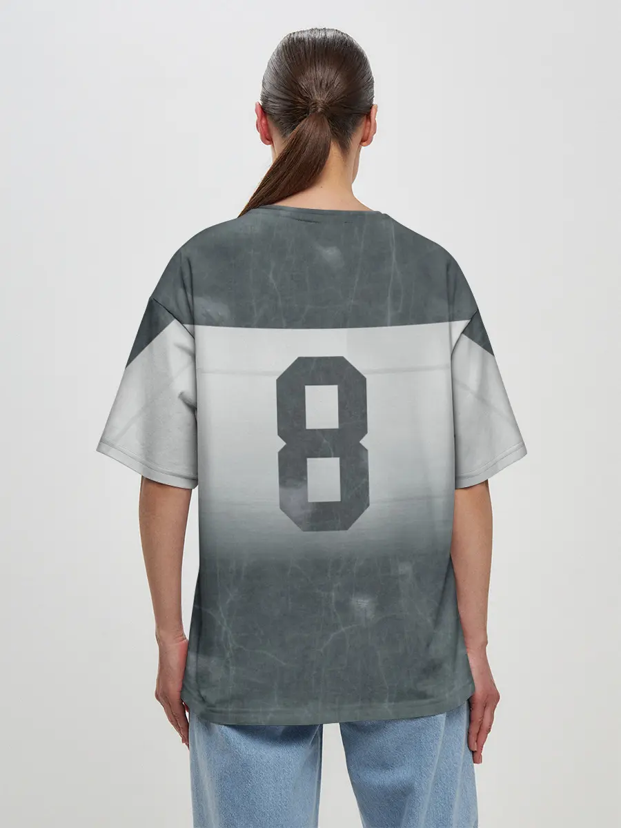 Женская футболка оверсайз / Александр Овечкин