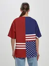 Женская футболка оверсайз / USA