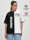 Женская футболка оверсайз / Mazda