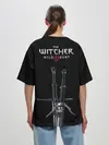 Женская футболка оверсайз / Геральт и Йен