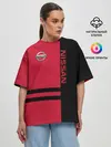 Женская футболка оверсайз / Nissan