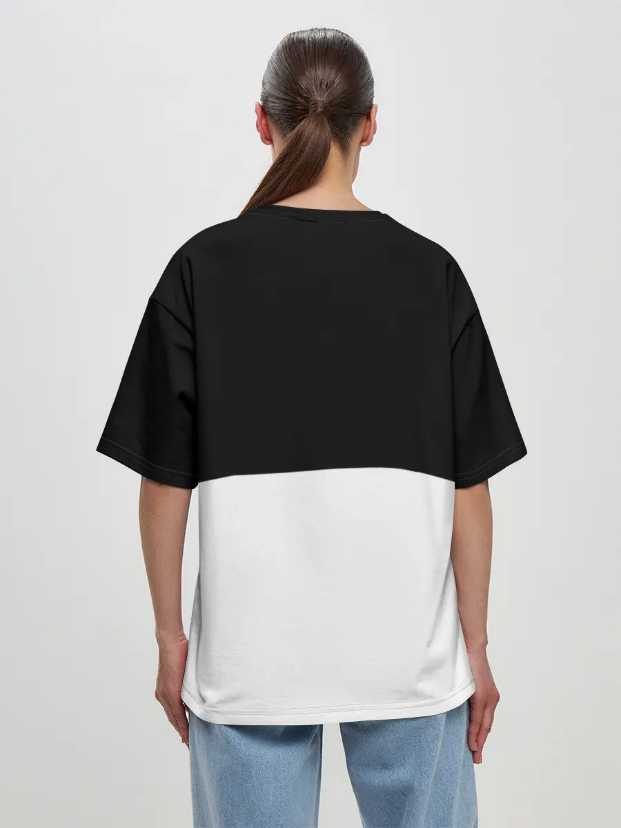 Женская футболка оверсайз / Лермонтов Михаил 2