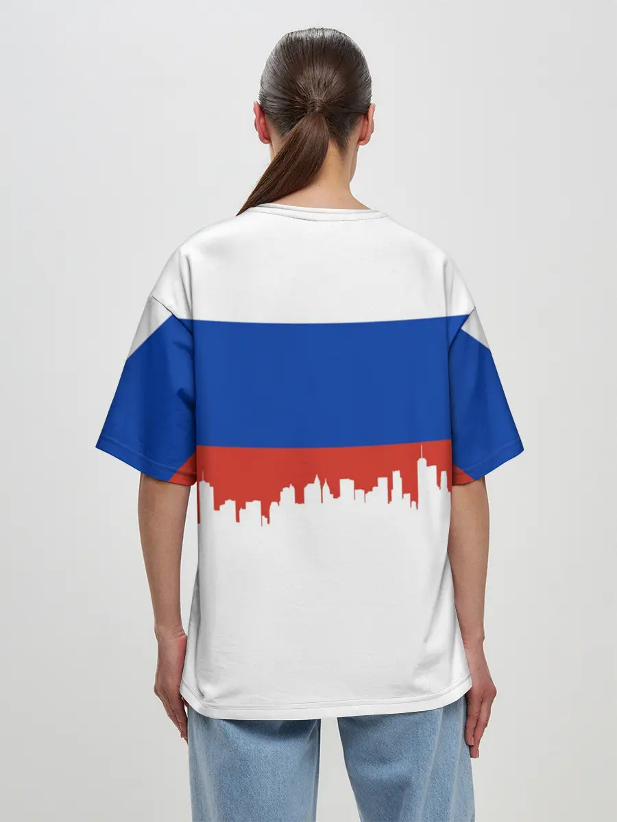 Женская футболка оверсайз / SAMARA