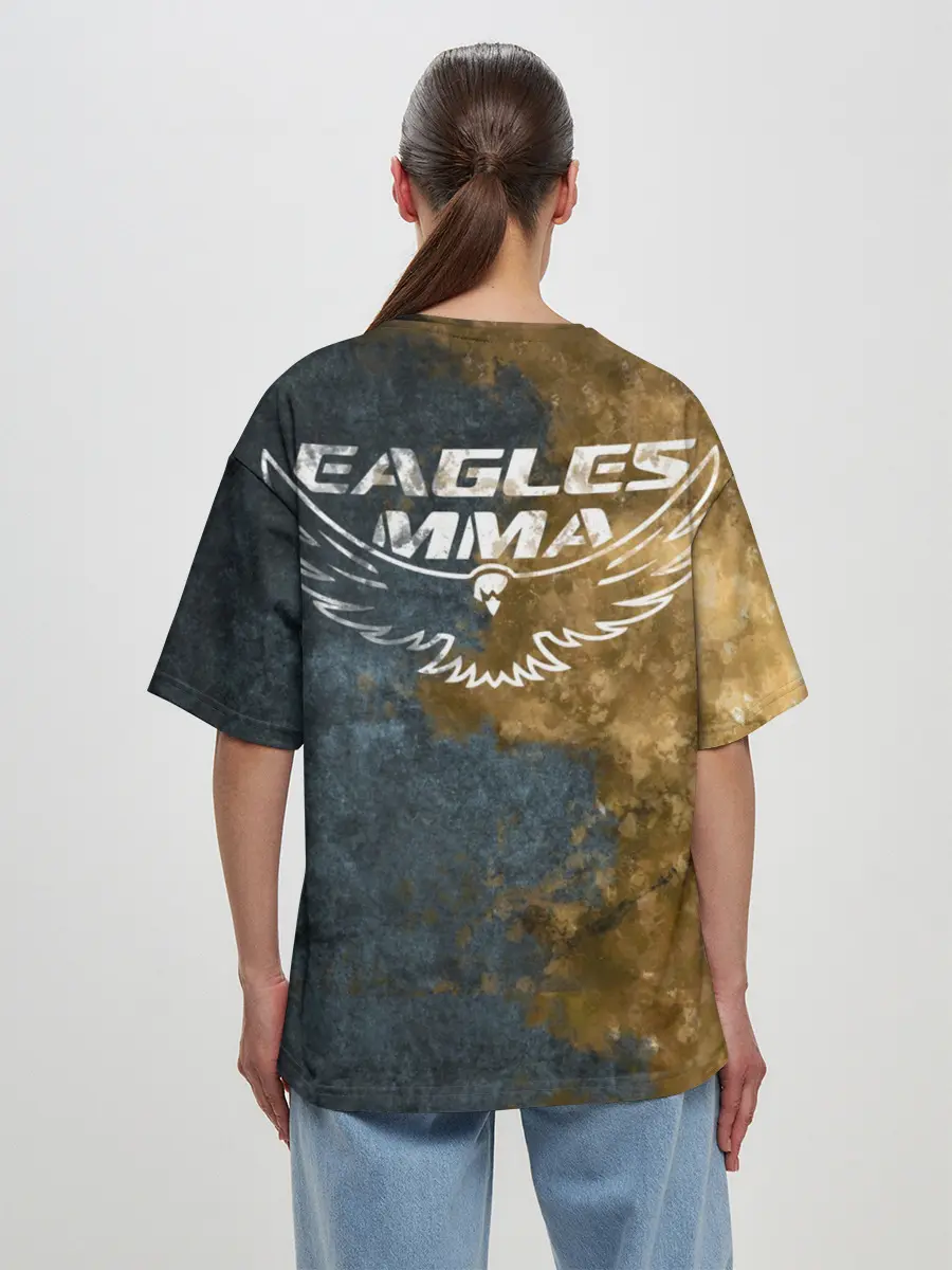 Женская футболка оверсайз / Хабиб Нурмагомедов