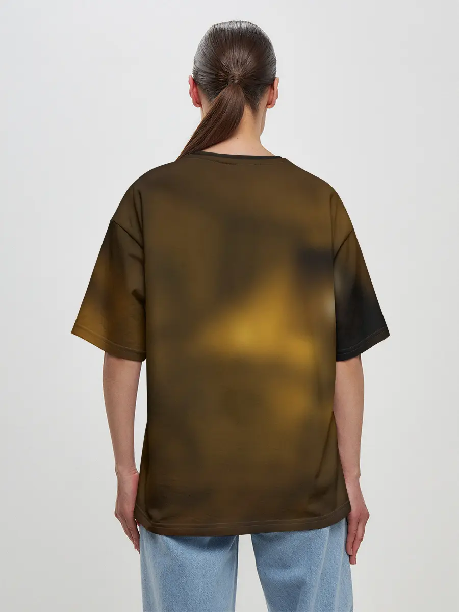 Женская футболка оверсайз / Bendy and the ink machine