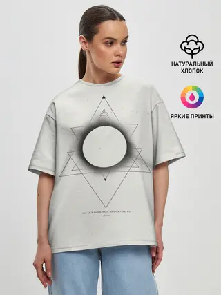 Женская футболка оверсайз / Architects