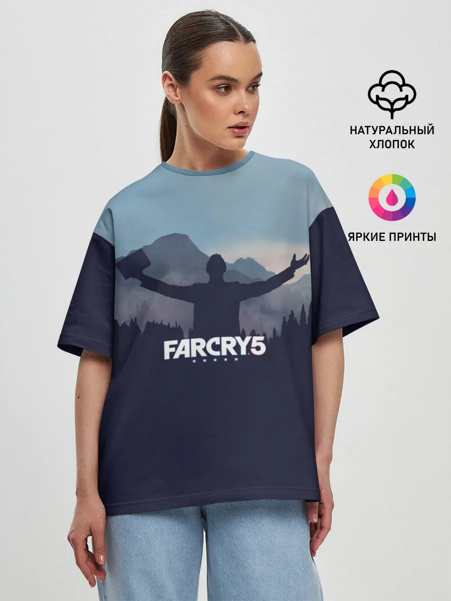 Женская футболка оверсайз / Ave Joseph