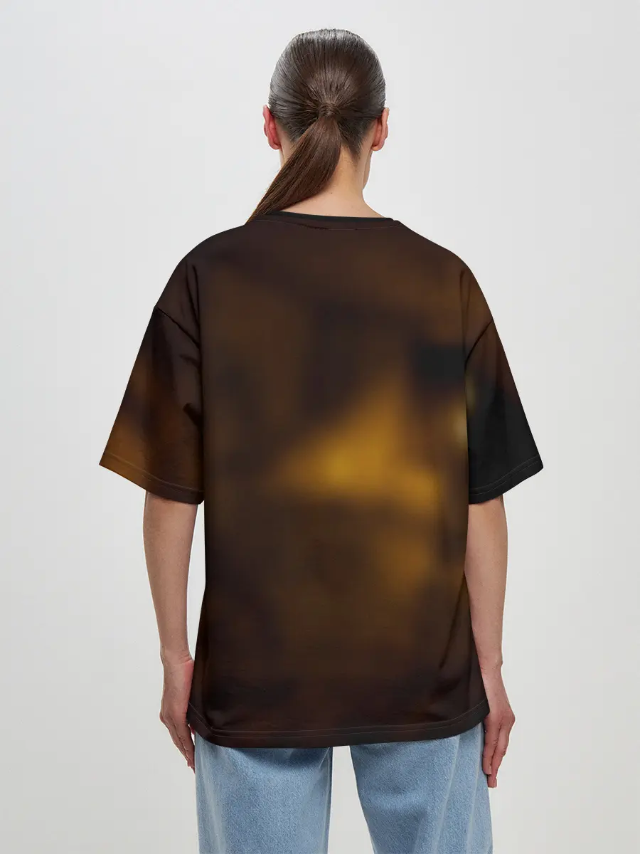 Женская футболка оверсайз / Bendy and the ink machine