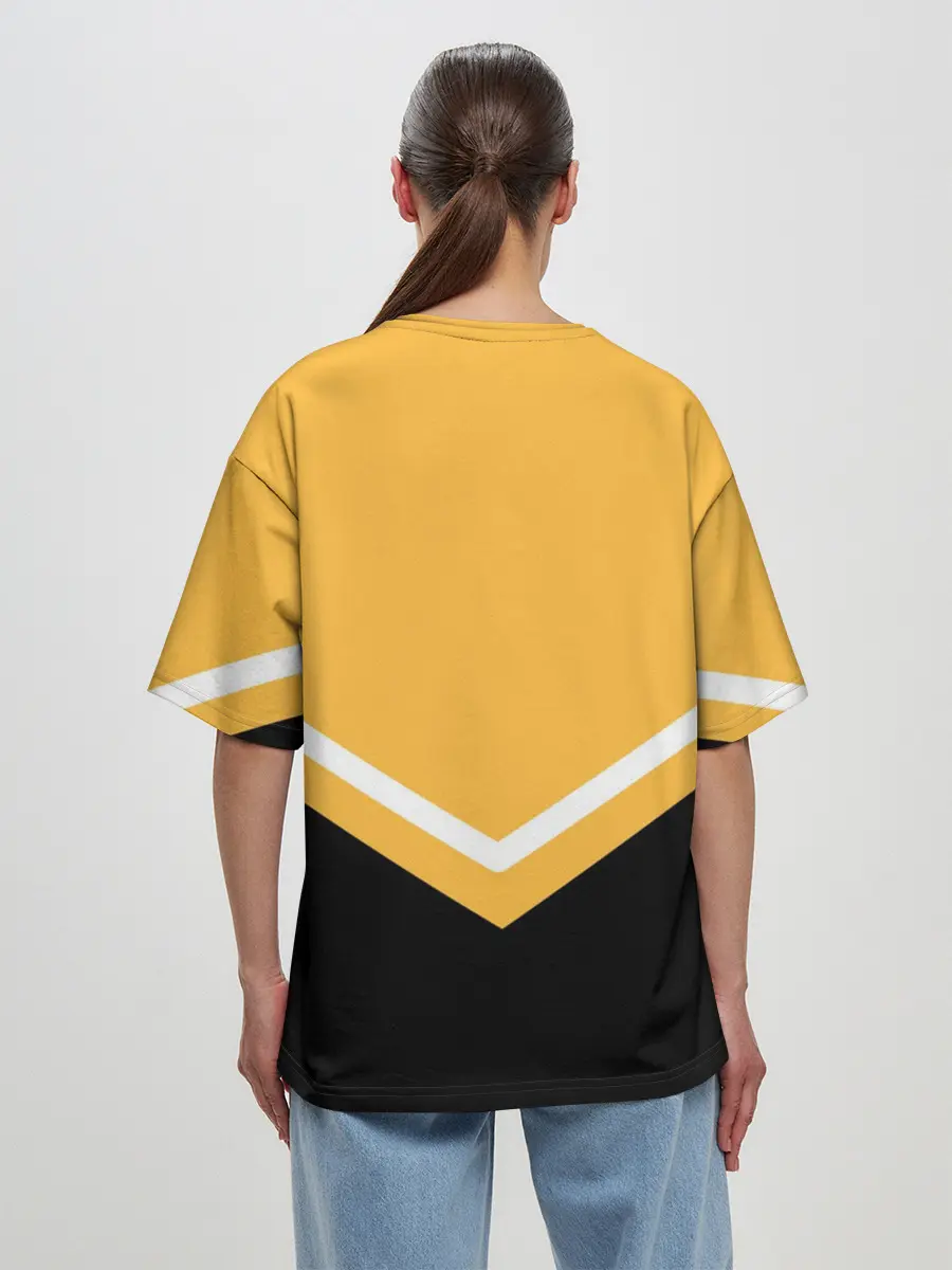 Женская футболка оверсайз / Pittsburgh Penguins