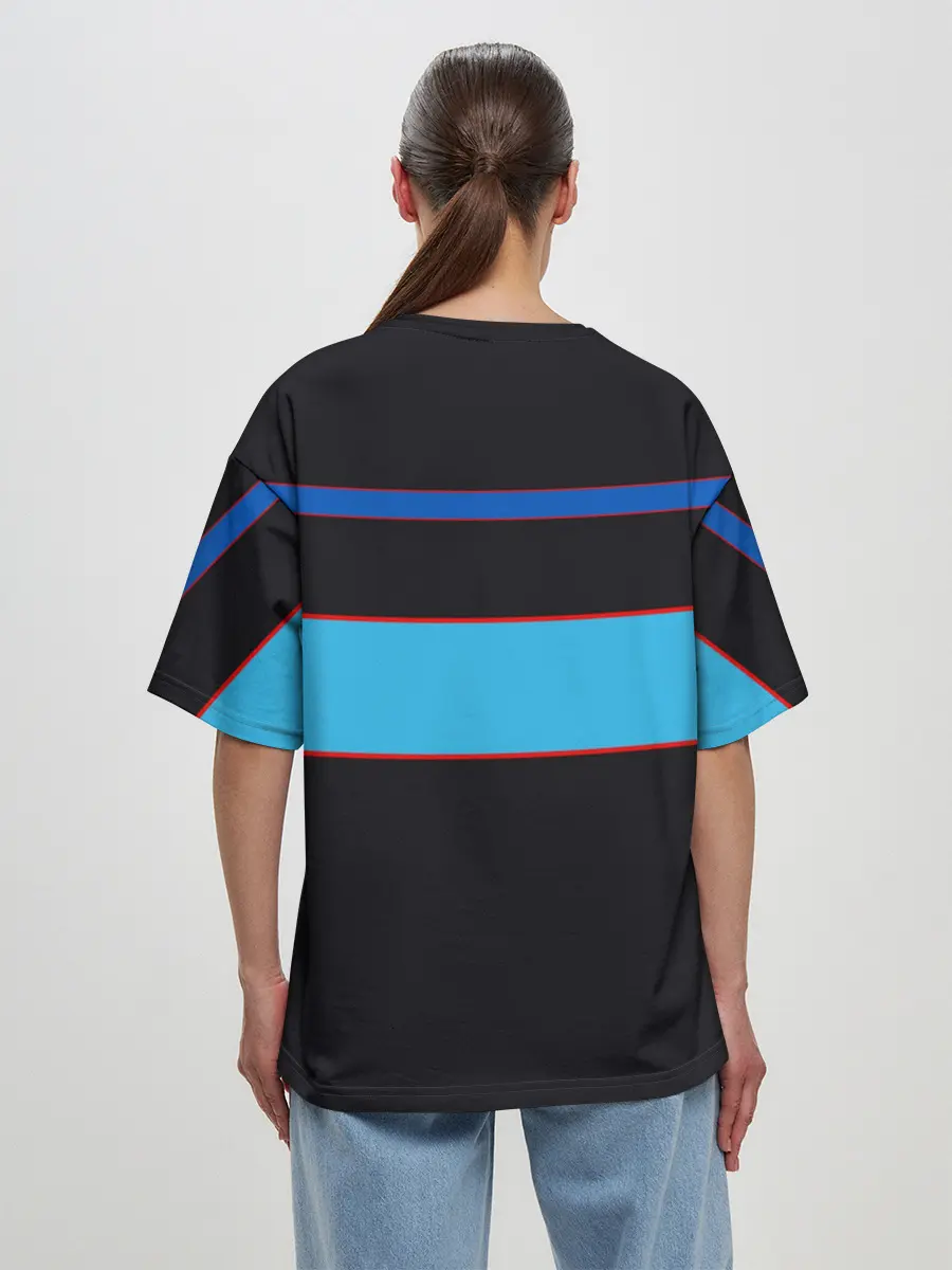 Женская футболка оверсайз / BMW