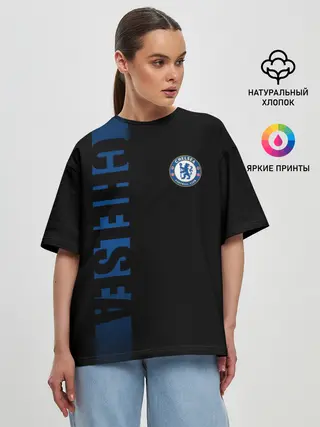 Женская футболка оверсайз / CHELSEA SPORT