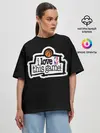 Женская футболка оверсайз / NBA. I love this game