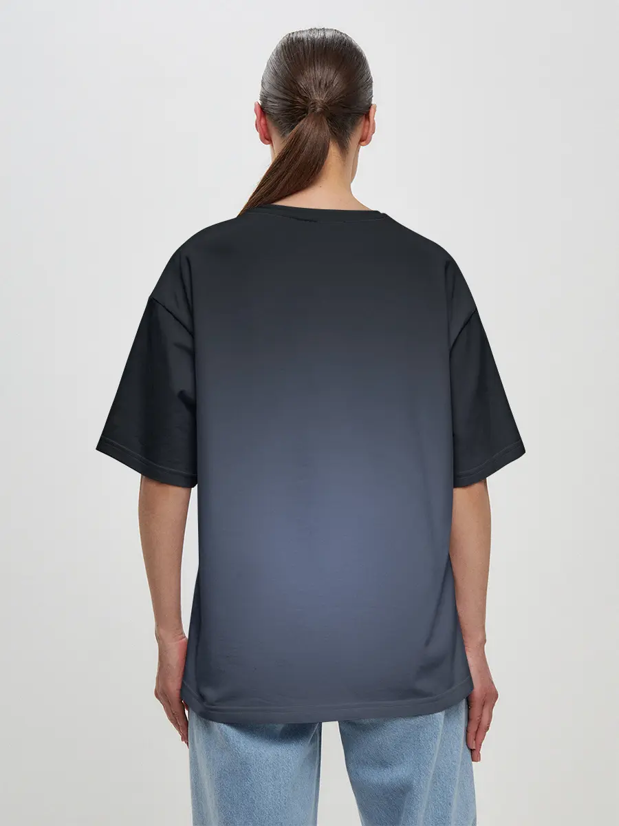 Женская футболка оверсайз / XXXtentacion