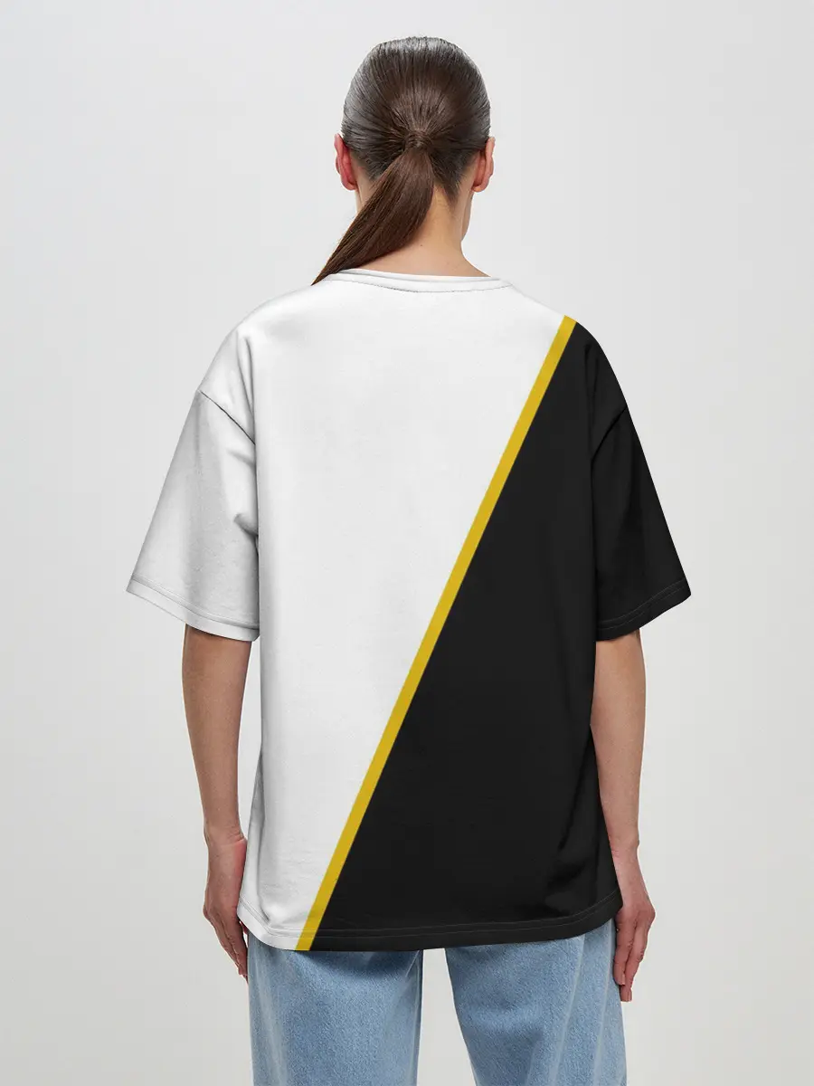 Женская футболка оверсайз / JUVENTUS.