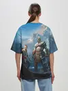 Женская футболка оверсайз / God of War