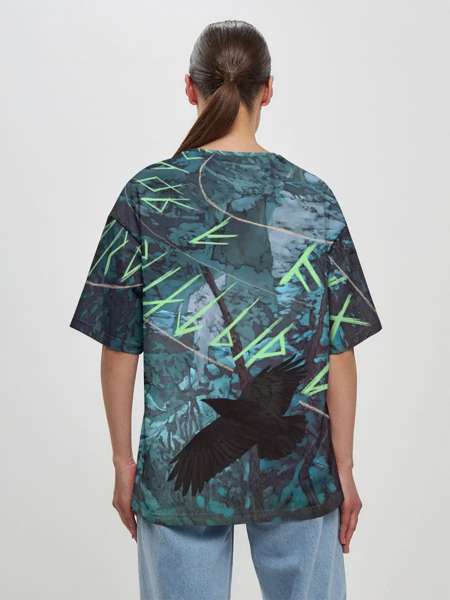 Женская футболка оверсайз / Atreus