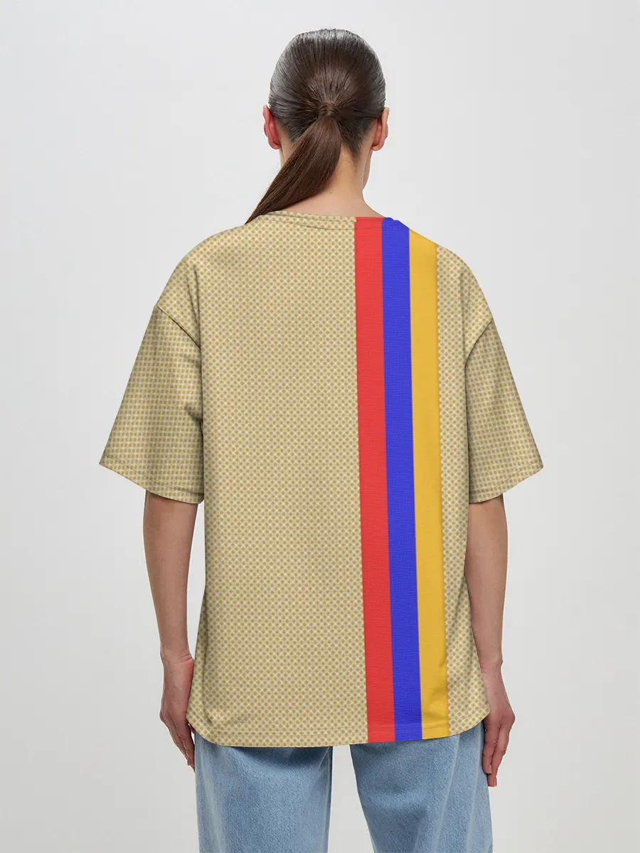 Женская футболка оверсайз / Armenia