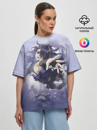 Женская футболка оверсайз / Ashuramaru