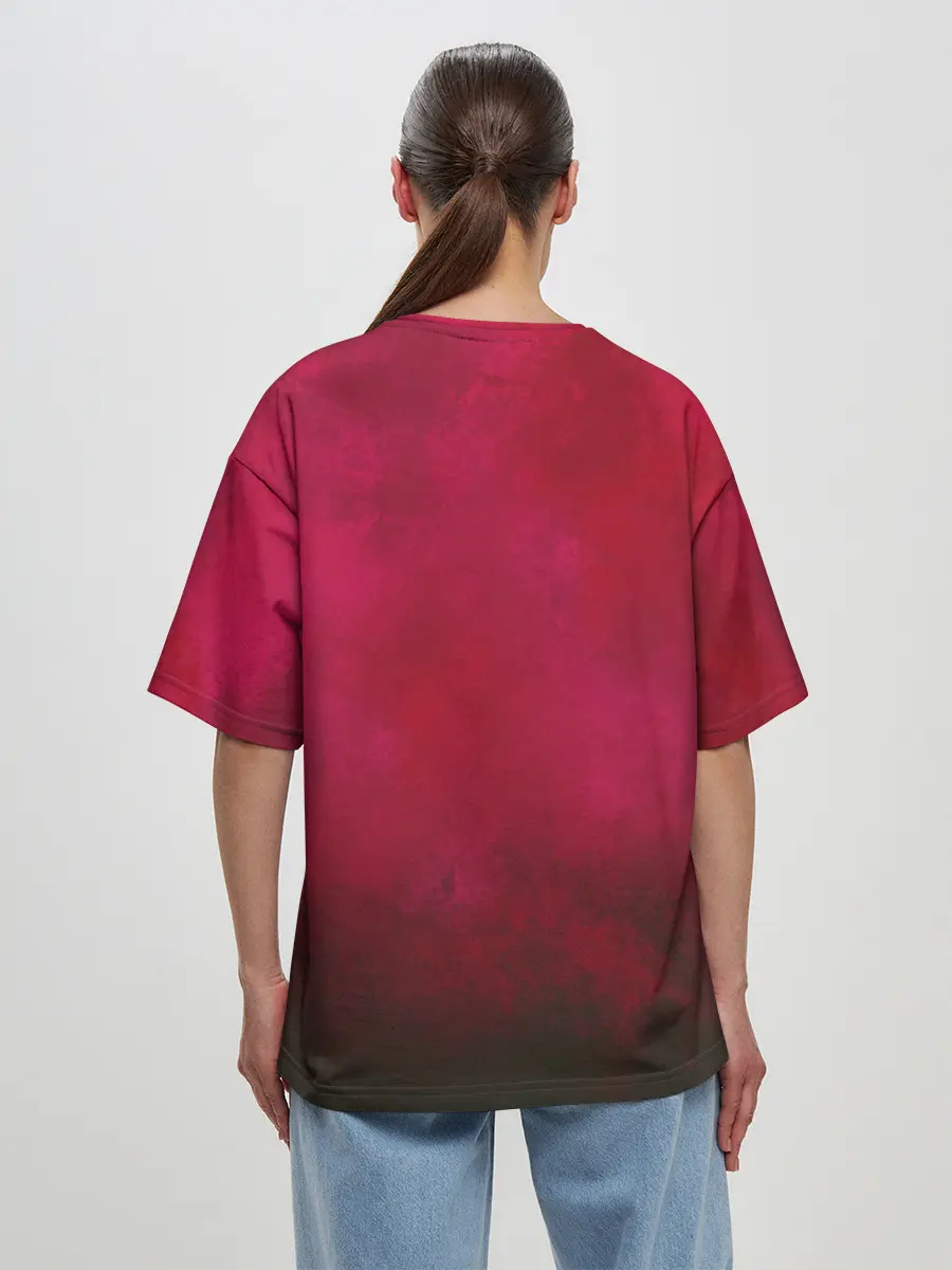 Женская футболка оверсайз / Krul