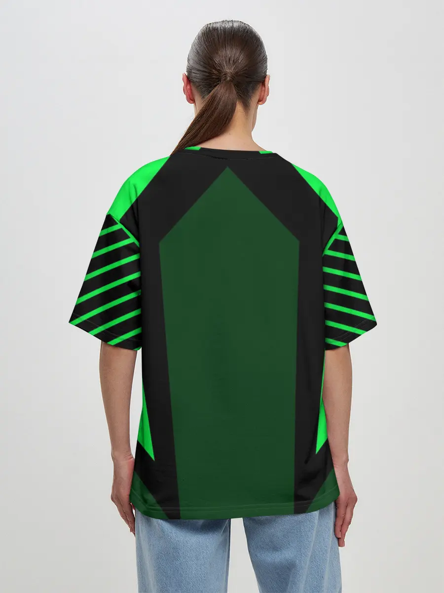 Женская футболка оверсайз / Wrestler