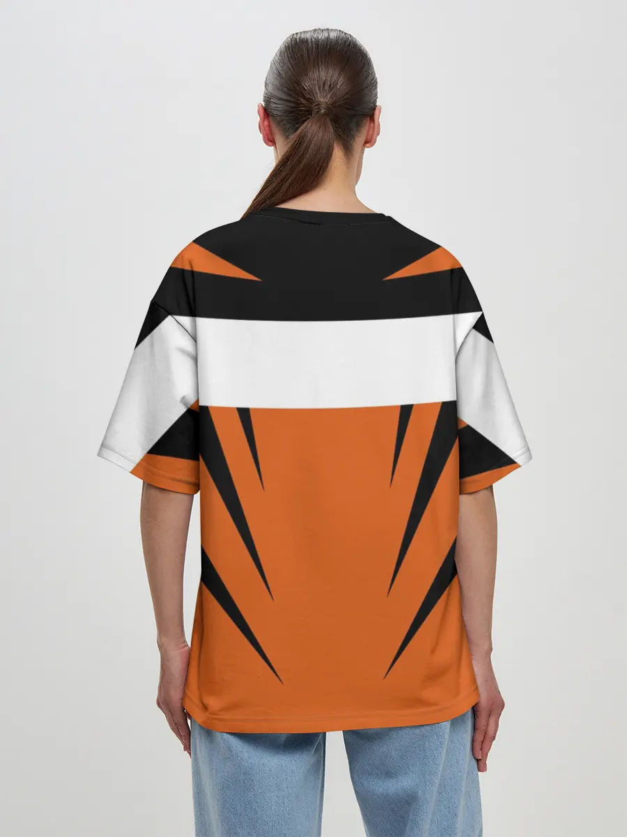 Женская футболка оверсайз / Basketball