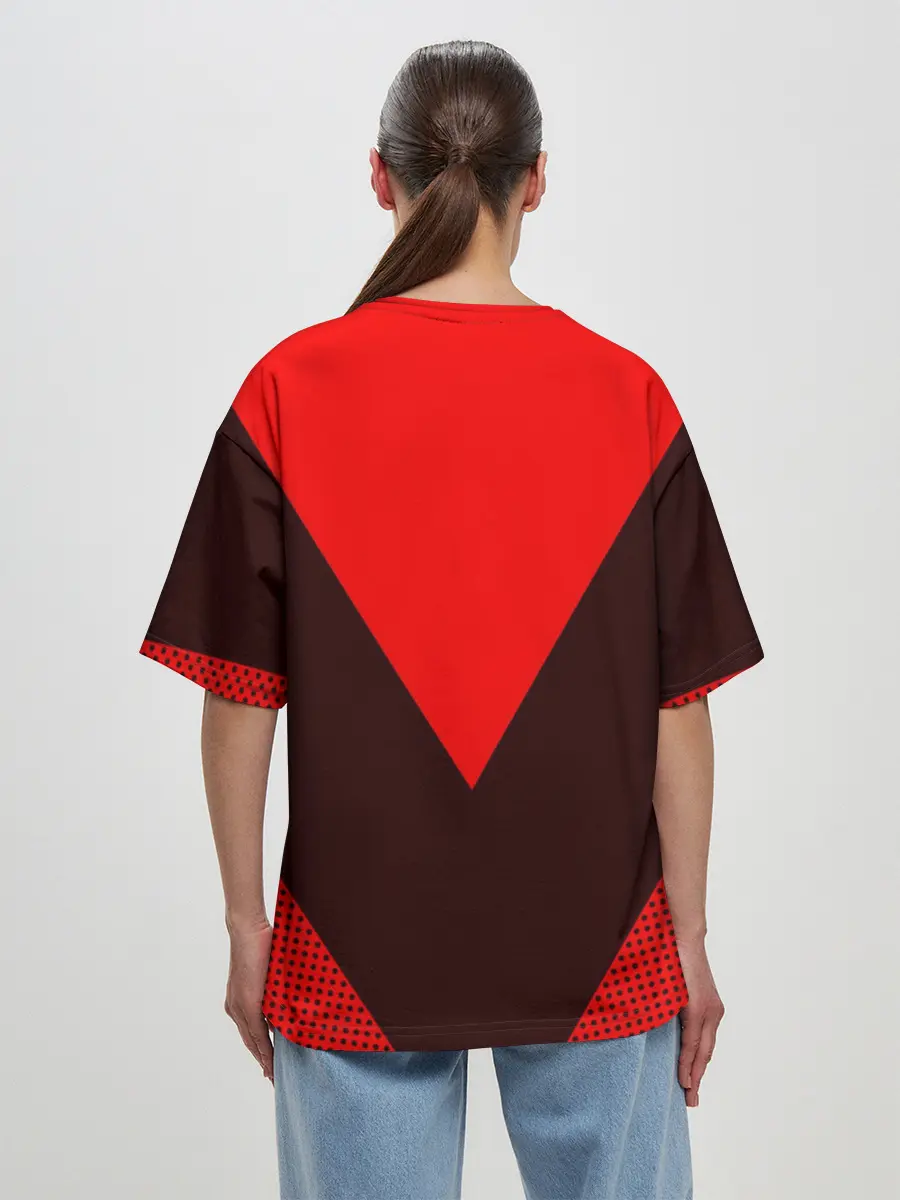 Женская футболка оверсайз / Warrior