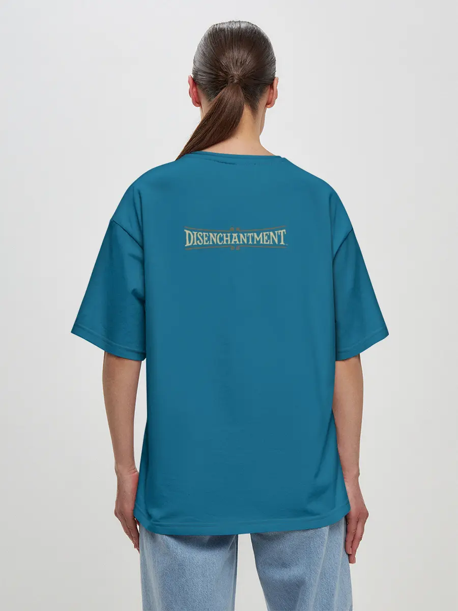 Женская футболка оверсайз / Disenchantment