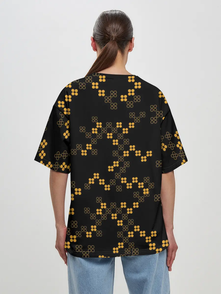 Женская футболка оверсайз / Бамблби