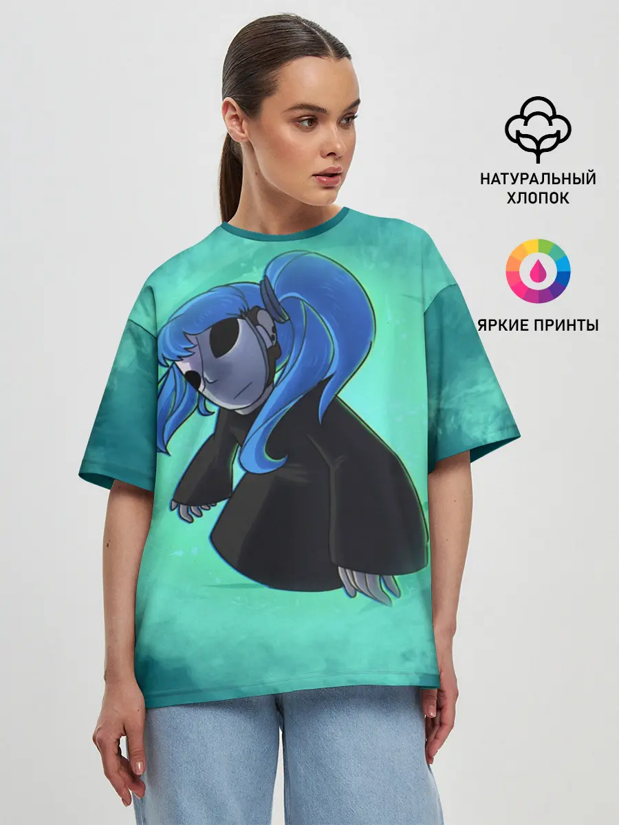 Женская футболка оверсайз / Sally Face